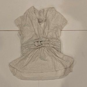 Anthropologie White Blouse